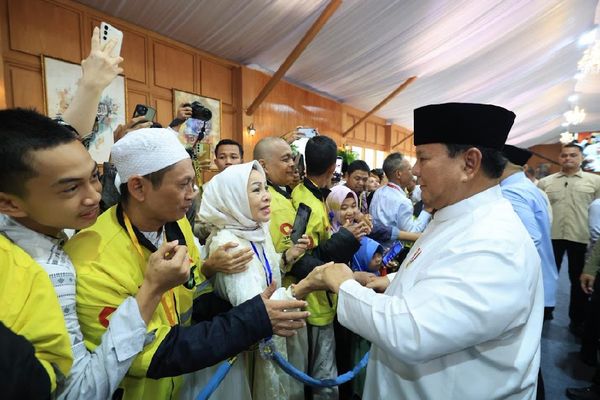 Presiden Prabowo Gelar Open House Lebaran untuk Warga di Istana