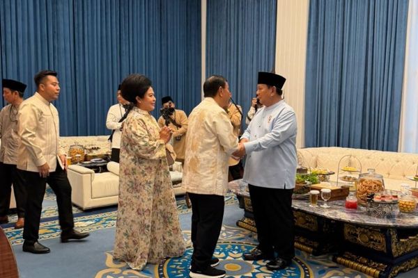 Presiden Komisaris NT Corp Nurdin Tampubolon Hadiri Open House Presiden Prabowo di Istana