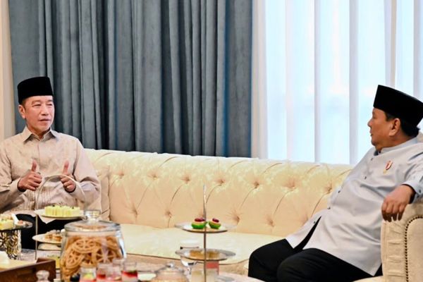 Presiden ke-7 Jokowi dan Presiden Prabowo