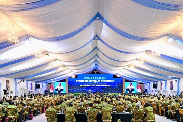 Prabowo Sampaikan Pengarahan pada Ketua DPRD Seluruh Indonesia