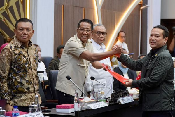 Anggota DPR Banyu Biru Djarot
