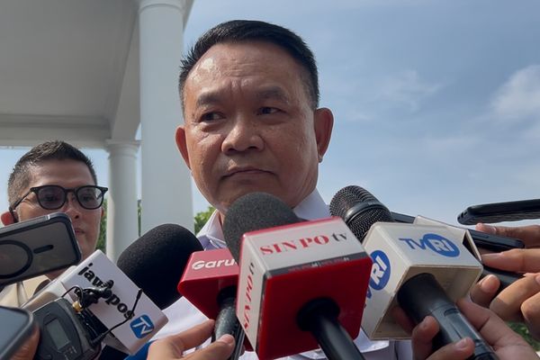 Penasihat Presiden Bidang Pertahan Dudung Menghadap Prabowo di Istana