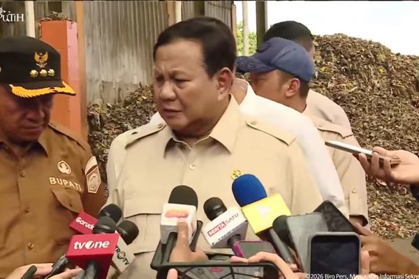 Prabowo Subianto Tinjau TPST BLE Banyumas