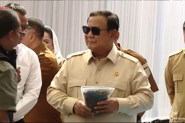 Prabowo Subianto Tinjau TPST BLE Banyumas