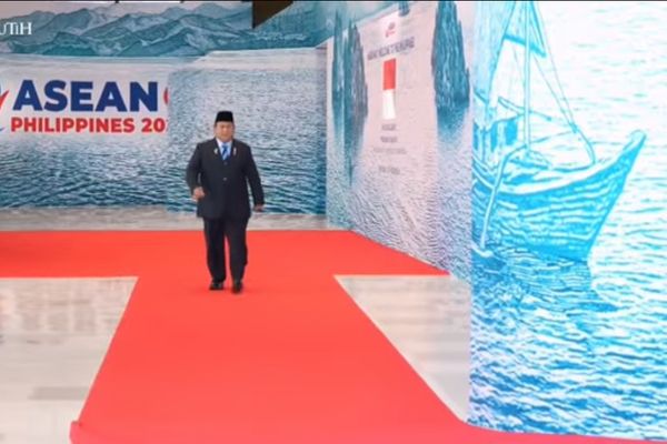 Presiden Prabowo Subianto dalam Acara Pembukaan KTT ASEAN ke-48 di Cebu Filipina