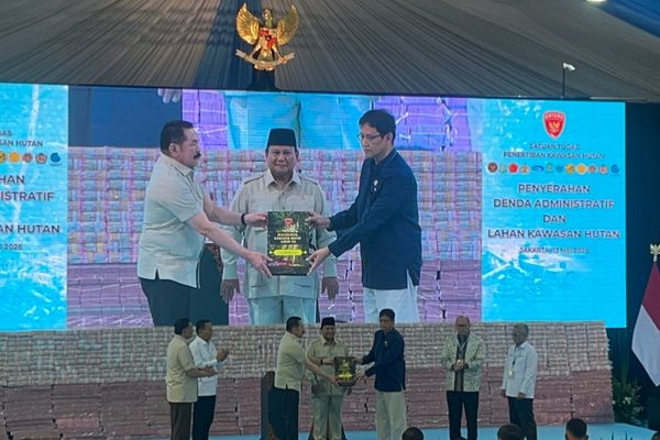 Prabowo Saksikan Langsung Penyerahan Denda Administratif 10,2 T dan Penyelamatan Keuangan Negara