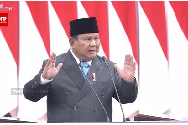 Presiden Prabowo  Sampaikan Kerangka Ekonomi Makro 