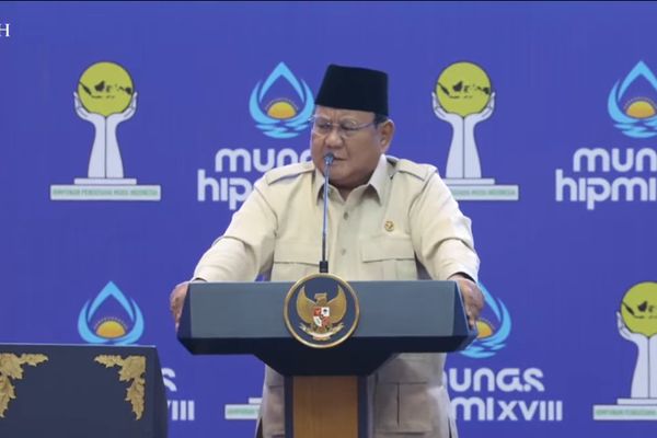 Presiden Republik Indonesia Prabowo Subianto
