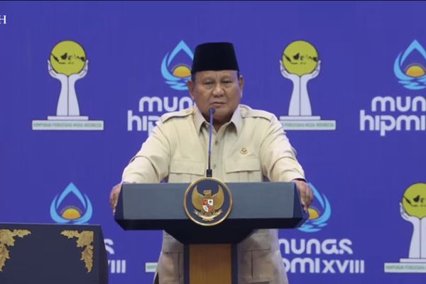 Presiden Republik Indonesia Prabowo Subianto
