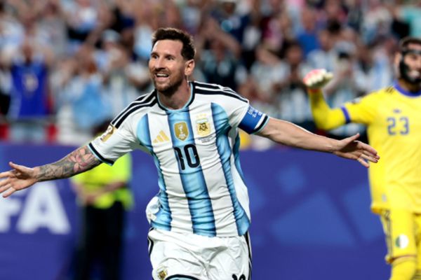 Kapten timnas Argentina Lionel Messi