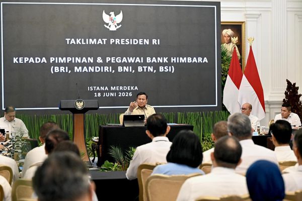 Presiden Prabowo Kumpulkan Direksi dan Komisaris Bank BUMN