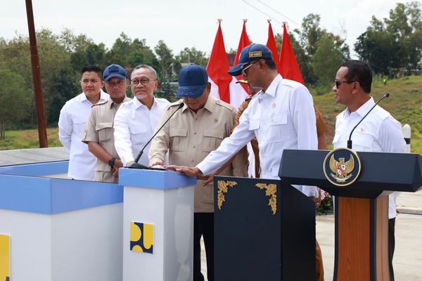 Presiden Prabowo Resmikan  1.151 Km Jalan Daerah