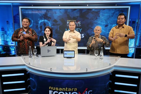 Ketua DK LPS Anggito Bersama Jajaran Direksi Nusantara TV