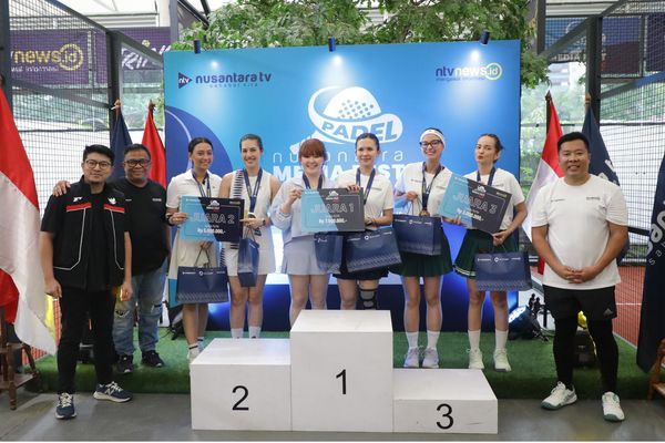 Para pemenang Nusantara Media Fest 2026 Padel Series