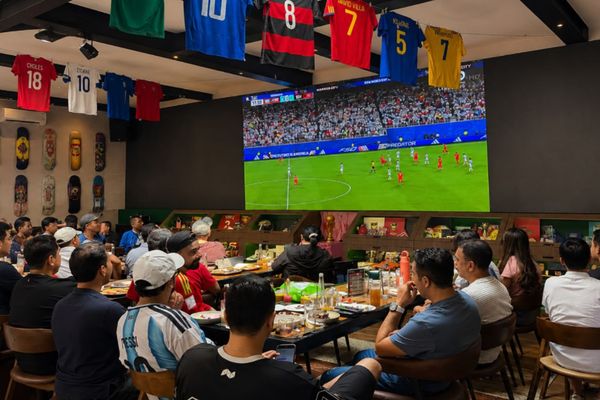 Harita Nickel Gelar Nobar Piala Dunia 2026 Bersama Jurnalis, Argentina Lolos Dramatis ke Semifinal