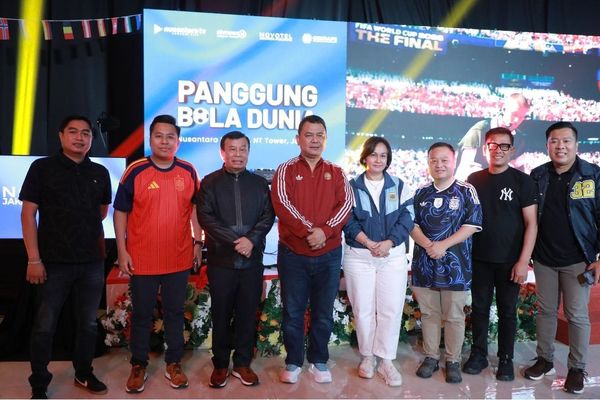Preskom NT Corp di Panggung Bola Dunia di Nusantara TV