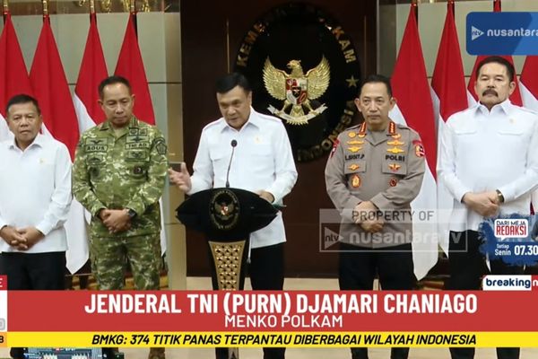 Menko Polkam Jelaskan Situasi Keamanan di Indonesia Jelang HUT ke-81 RI