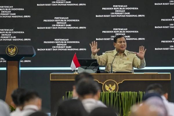 150 Peneliti BRIN Temui Prabowo di Istana