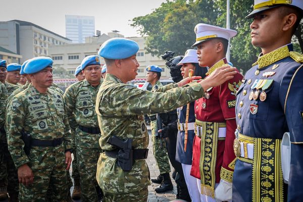 Persiapan HUT ke-81 RI di Istana