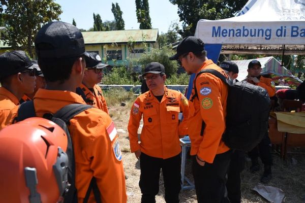 Kepala Basarnas Marsekal Madya TNI Mohammad Syafii telah tiba di Pulau Flores untuk memantau langsung penanganan kondisi darurat akibat gempa. (Foto: Dok/Istimewa)
