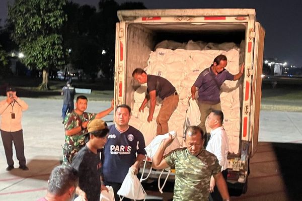 Pemerintah terus bergerak cepat menangani dampak gempa bumi magnitudo 7,7 di Nagekeo, Nusa Tenggara Timur (NTT) yang terjadi pada Sabtu (15/8/2026). (Foto: Dok/Istimewa/Bakom RI)