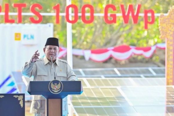 Presiden Prabowo Luncurkan Program PLTS 100 GWp
