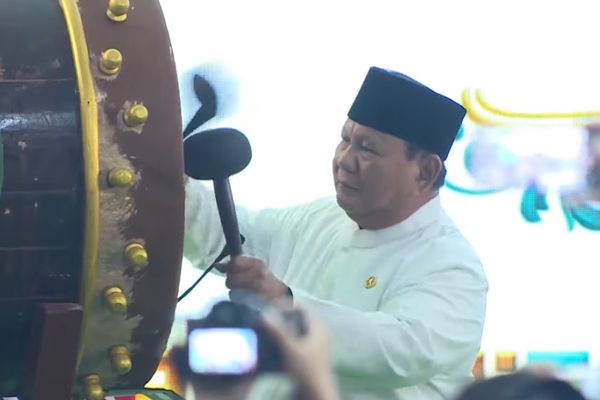 Presiden Prabowo Hadiri Pembukaan Muktamar NU