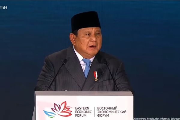 Presiden Prabowo Bicara di Forum EEF