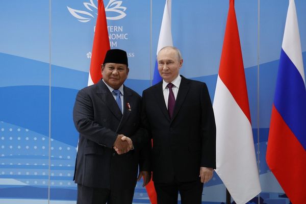 Presiden Prabowo bertemu dengan Presiden Rusia