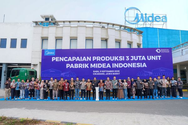 Midea Genjot Investasi di RI, Produksi Capai 3 Juta Unit dan Resmikan Pabrik Baru
