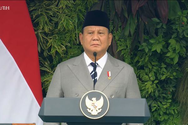 Presiden Prabowo Pimpin Ucapara Hari Kesaktian Pancasila