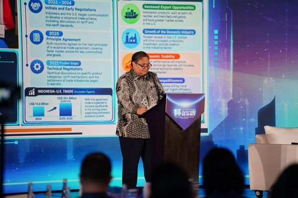 Menko Airlangga Sebut Ekonomi Indonesia Tetap Kokoh, Investasi Tumbuh 7 Persen