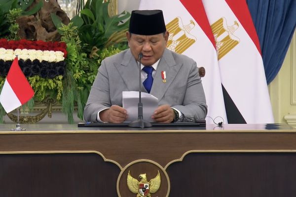Presiden Indonesia Prabowo Subianto