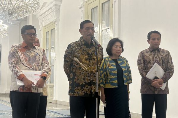 Ketua Dewan Ekonomi Nasional (DEN) Luhut Binsar P