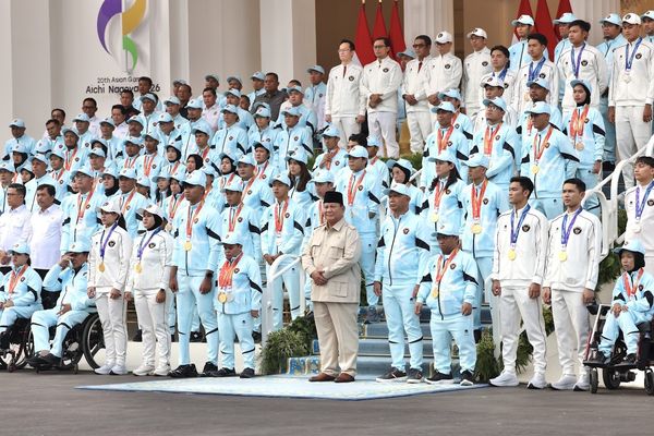 Presiden Prabowo Tepati Janji, Peraih Emas Asian Games Terima Bonus Rp3 Miliar.