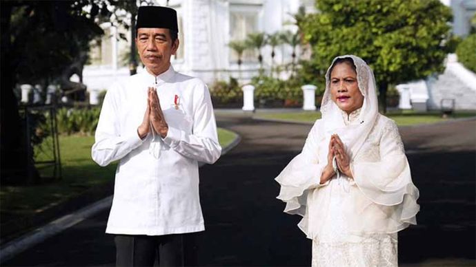 Presiden Jokowi dan Ibu Negara Iriana/ist