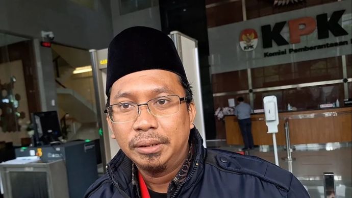 Bupati Sidoarjo Ahmad Muhdlor Ali alias Gus Muhdlor. (Antara) 