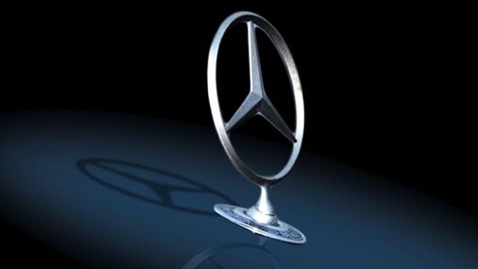 Ilustrasi. Logo Mercedes-Benz. (Foto: Istimewa)