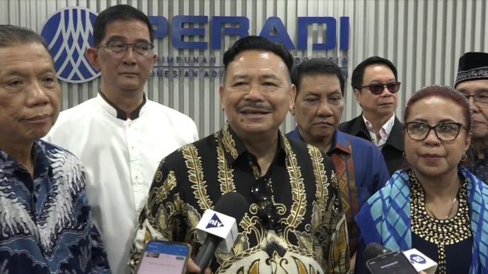 Peradi gelar halal bihalal usai Lebaran 2024. 