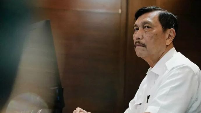 Menko Marves Luhut Binsar Pandjaitan. (Antara) 