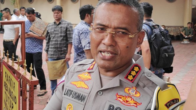 Direktur Lalu lintas Polda Metro Jaya Kombes Polisi Latif Usman 