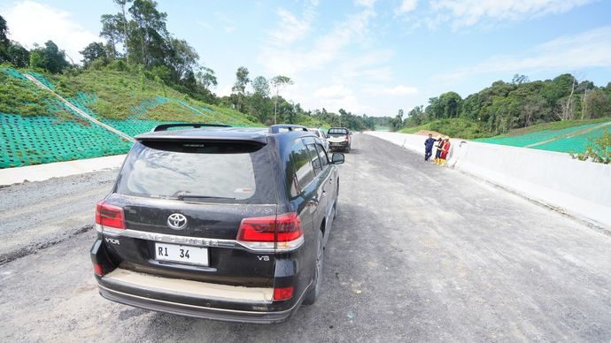 Progres pembangunan Jalan Tol IKN capai 81 persen