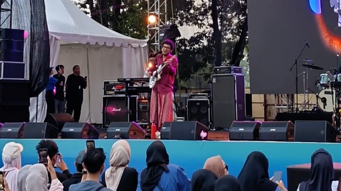 Kunto Aji di Konser Rhapsody Nusantara