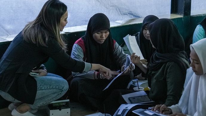 Mahasiswa Magister Komunikasi Paramadina gelar program pemberdayaan di Sekolah Master Indonesia Kota