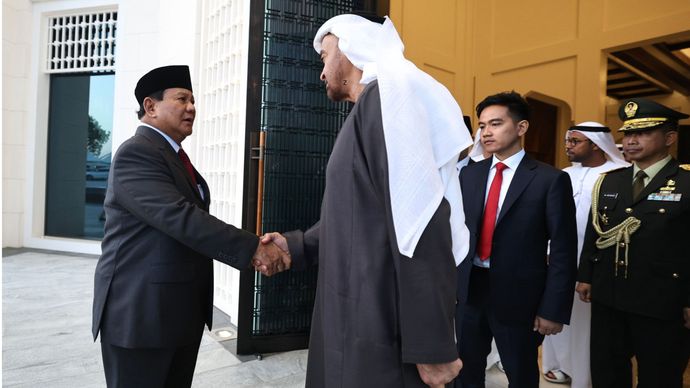 Prabowo dan Presiden MBZ