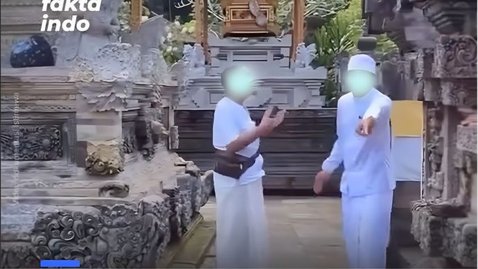 Warga India dan Pemuka Agama Hindu Bali