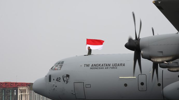 Pesawat kelima C-130J-30 Super Hercules TNI AU