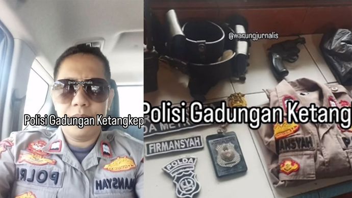 Seorang Polisi gadungan