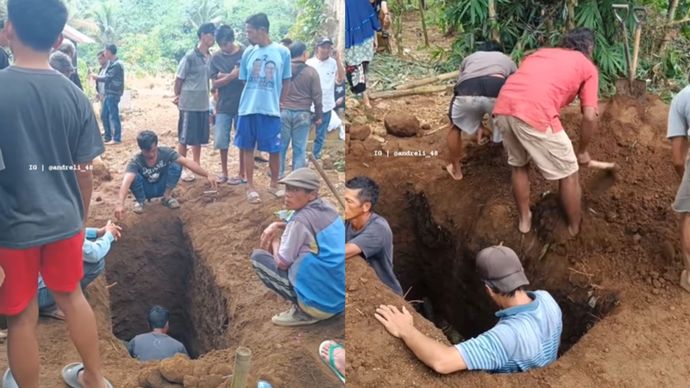 Makam Gadis Cantik Dibongkar Orang Tak Dikenal