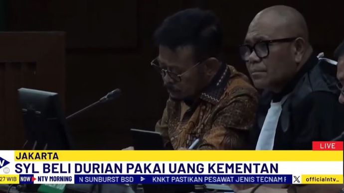 Sidang kasus korupsi mantan Menteri Pertanian Syahrul Yasin Limpo (SYL) kembali digelar di Pengadilan Negeri Tipikor Jakarta, pada Senin (20/5/2025). 